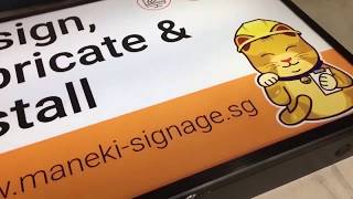 How To Make Signage Standard Lightbox [upl. by Prudence549]