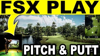 Foresight Sports Golf Simulator Review  Playing FSX Play Software ⛳🏌 [upl. by Laup178]