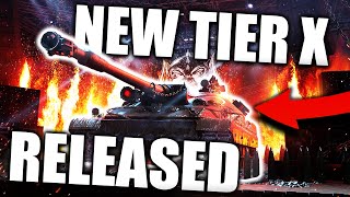 BRAND New Tier X is Here World of Tanks Console News [upl. by Ellehcir]