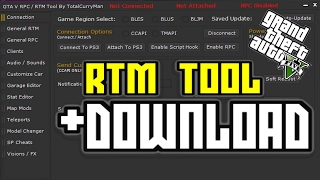 GTA5CFWPS3 TotalCurryMan GTA 5 RTM Tool SHOWCASELink [upl. by Stanford]