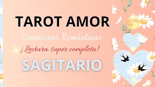 ❤️SAGITARIO No puede evitar sonreír cuando piensa en ti ❤️🌹💌 TAROT AMOR CONEXIONES [upl. by Constancy]