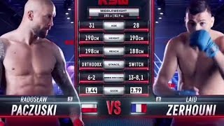 Paczuski Vs Zerhouni  XTB KSW 98 [upl. by Jolanta]