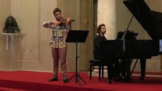 LV Beethoven Sonate für Pianoforte und Violine no8 op30EncoreKreislerLIVE from Ravenna [upl. by Eitsim]