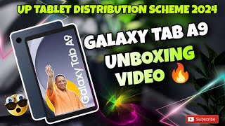 Samsung Galaxy Tab A9  Unboxing Video  UP Tablet Distribution Scheme 2024 [upl. by Enaoj]