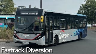 Fastrack SN67 WUH 4119  A2 Diversion [upl. by Ingram]