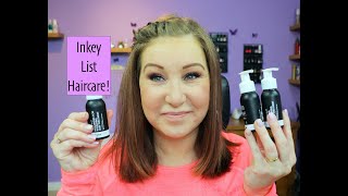 The Inkey List Haircare  Review  Peptide Volumiser Shea Oil Hyaluronic Acid [upl. by Ciel992]