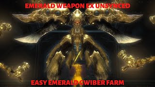 Emerald Weapon EX Unsync Black Mage POV [upl. by Melise]