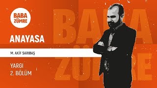 KPSS ANAYASA  06 Yargı 2 Bölüm  M Akif SARIBAŞ [upl. by Nabru]