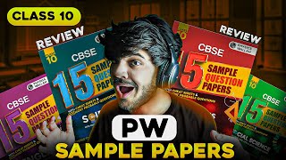 PW Sample Papers Review  Best Sample Papers Class 10 class10 pw samplepaperclass10 [upl. by Awhsoj]