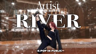 KPOP IN PUBLIC  River — YEJI예지 Artist Of The Month  DANCE COVER BY CODANTREE  RUSSIA [upl. by Yde]