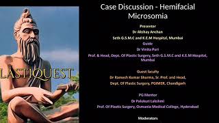 Plastiquest Case Discussion  Hemifacial Microsomia [upl. by Barnaba]