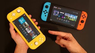 Nintendo Switch Lite VS Nintendo Switch 👉 COMPARACIÓN CARA A CARA [upl. by Lokim]