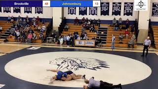 Brookville vs Johnsonburg Wrestling [upl. by Ennelram]