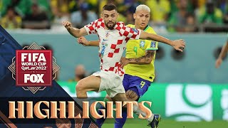 Croatia vs Brazil Highlights  2022 FIFA World Cup  Quarterfinals [upl. by Foley]