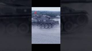 kampfpanzer Leopard 1A2 in action during Canadian Army Trophy 1980 shorts leopardtank panzer [upl. by Frederick]