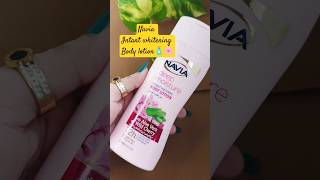 Navia Instant Whitening Body Lotion🧴🦋 moisturizer bodylotion navia whiteningbodylotion shorts [upl. by Ruvolo666]