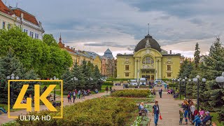 Trip to Ukraine  Chernivtsi  4K Urban Documentary Film [upl. by Ainit]