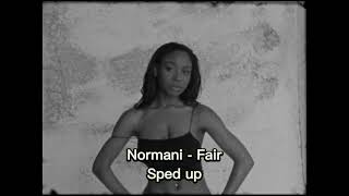 Normani  Fair sped up [upl. by Alair143]