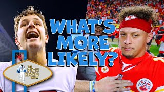 What’s More Likely 49ers vs Chiefs Super Bowl LVIII Edition  The Rich Eisen Show [upl. by Ybab]