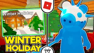 How to get WINTER HOLIDAY ENDING in PIGGY BOOK 2 ROBLOX TUTORIAL 2020 [upl. by Coretta]