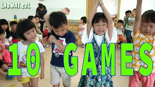 10 ESL games  simple activities kindergarten [upl. by Abbey]