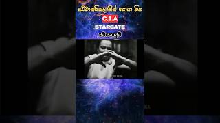 CIA Stargate Project  ඇමෙරිකානු බුද්ධි අංශ තාරකා දොරටු ව්‍යාපෘතිය [upl. by Panthia]