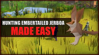 Quick Guide to Hunting Embertailed Jerboa in OSRS  Hunter Guide  Hunters Rumours [upl. by Cully]