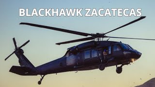 Zacatecas recibe un Blackhawk para labores de Seguridad Pública [upl. by Burdelle]