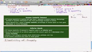 Microeconomics  56 Income Inelastic Demand [upl. by Assirual]