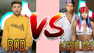 Rod VS Lossiblings  Batalla de TikTok 💥🔥 [upl. by Arriec4]