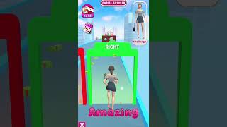 GLAM OR SHAME SUPERMODEL RUN gameplay games gaming funny trending trendinggamer gamesworld [upl. by Azeret78]