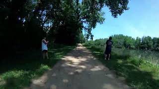 Sugar River County Rec Trail in Brodhead WI [upl. by Ealasaid]