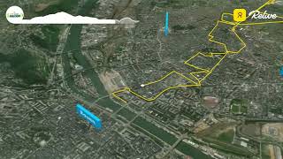 Parcours semimarathon 2023 [upl. by Scheld]