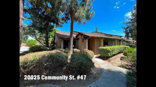 20025 Community St 47 Winnetka CA 91306 [upl. by Robbert]