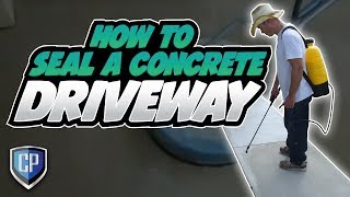 DIY How to Seal a Concrete Driveway [upl. by Lorine586]