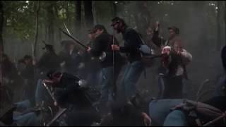 Chamberlains Charge on Little Round Top  quotGettysburgquot 1993 [upl. by Lowenstern]