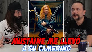 MUSTAINE ME LLEVÓ A SU CAMERINO [upl. by Arleyne278]