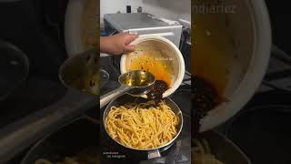 Make Burnt Garlic Noodles with us👩‍🍳✨ vlog cooking trending fyp [upl. by Notniw235]