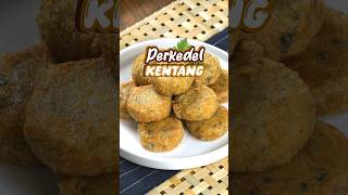 Cobain nih resep perkedel kentang yang pasti enak banget Cocok banget buat camilan amp lauk makan 🤩🤩 [upl. by Niatsirt]