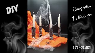 DIY Bougeoirs Halloween [upl. by Aloin]