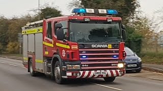 KFRS Driver Training Unit responding through Faversham [upl. by Latonia]