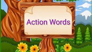 Action Words for kids learn action verb for kids Action verb kids vocabulary [upl. by Yelnet441]