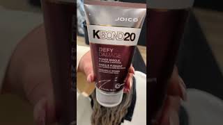 How to use the NEW Joico KBOND20 Treatment 🤩 [upl. by Ahsikyt]