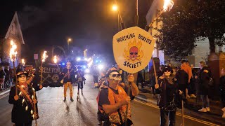 Littlehampton Bonfire Parade 301022 [upl. by Kcub221]