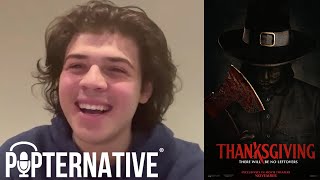 Tomaso Sanelli talks about playing Evan in Thanksgiving and much more [upl. by Eirojam]