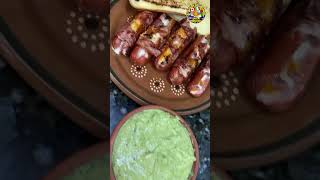 Comida Callejera 2024  Hot Dogs Rellenos  facilyrapido food enunminuto recipe viral casera [upl. by Yecaj]