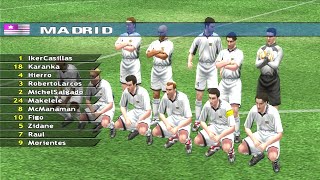 Pro Evolution Soccer 2001  Gameplay PS2 [upl. by Ahsinad]