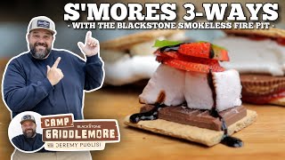 Smores 3Ways with the Blackstone Smokeless Fire Pit [upl. by Shellans]