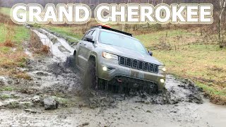 4x4 Off Road 2021 Jeep Grand Cherokee Trailhawk Mudding Rock Crawling [upl. by Candis]