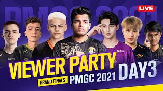 EN PMGC 2021 Grand Finals  Day 3  PUBG MOBILE Global Championship Viewer Party [upl. by Nerac653]